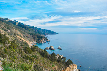 Fototapeta na wymiar California's Coast