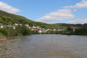 Obraz premium Ardennes - Bogny-sur-Meuse - La Meuse