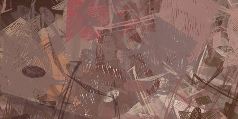 Vintage old fashion painting. 2d illustration. Texture backdrop.