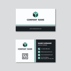 Modern creative business card template.