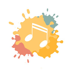 Music festival concept poster