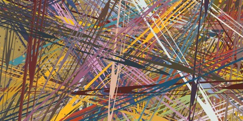 Canvas painting. Colorful background texture. 2d illustration. Texture backdrop.