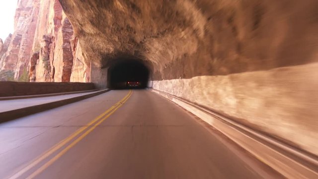 Zion NP Driving Template Zion Mount Carmel Tunnel Utah 02