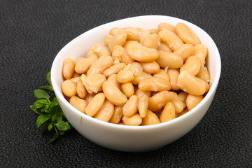 Baked white bean