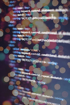 Project managers work new idea. Future technology creation process.