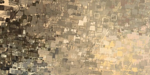 Poster oil painting element. 2d illustration. Texture backdrop.