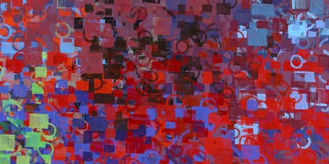 Poster oil painting element. 2d illustration. Texture backdrop.