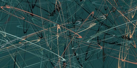 Poster oil painting element. 2d illustration. Texture backdrop.