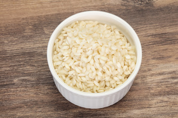 Arborio rice for Italian risotto