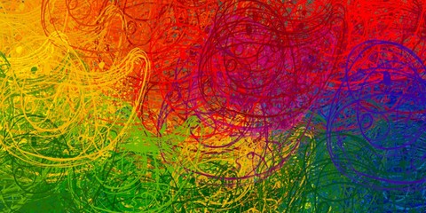 Canvas painting. Colorful background texture. 2d illustration. Texture backdrop.