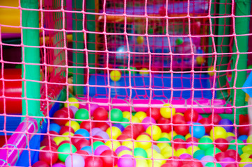 July 2019, Kramatorsk, Ukraine, Jubilee Amusement Park, old people dancing, children