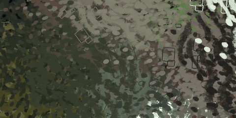 Handmade surreal abstract pattern. Modern artistic canvas. 2d illustration. Texture backdrop painting.