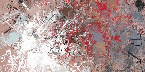 Crazy sketch random pattern. Creative chaos and variety. Modern art drawing painting. 2d illustration. Digital texture wallpaper. Artistic sketch draw backdrop material. 