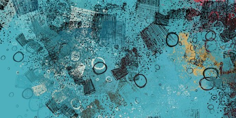 Crazy sketch random pattern. Creative chaos and variety. Modern art drawing painting. 2d illustration. Digital texture wallpaper. Artistic sketch draw backdrop material. 