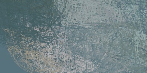 Crazy sketch random pattern. Creative chaos and variety. Modern art drawing painting. 2d illustration. Digital texture wallpaper. Artistic sketch draw backdrop material. 