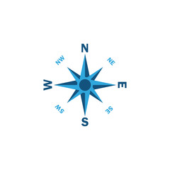 Compass Logo Template vector icon illustration design