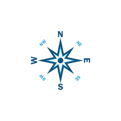 Compass Logo Template vector icon illustration design