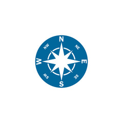 Compass Logo Template vector icon illustration design