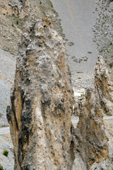 Casse Deserte at the Co de Izoard, Haute Alps, French alps, France