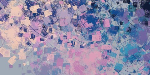 Crazy sketch random pattern. Creative chaos and variety. Modern art drawing painting. 2d illustration. Digital texture wallpaper. Artistic sketch draw backdrop material. 