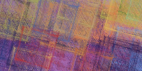 Crazy sketch random pattern. Creative chaos and variety. Modern art drawing painting. 2d illustration. Digital texture wallpaper. Artistic sketch draw backdrop material. 