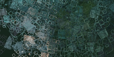 Crazy sketch random pattern. Creative chaos and variety. Modern art drawing painting. 2d illustration. Digital texture wallpaper. Artistic sketch draw backdrop material. 