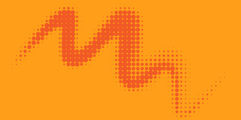 Gradient  futuristic pattern.