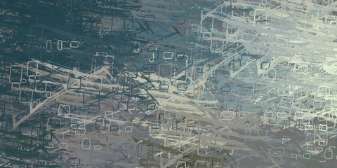 Crazy sketch random pattern. Creative chaos and variety. Modern art drawing painting. 2d illustration. Digital texture wallpaper. Artistic sketch draw backdrop material. 