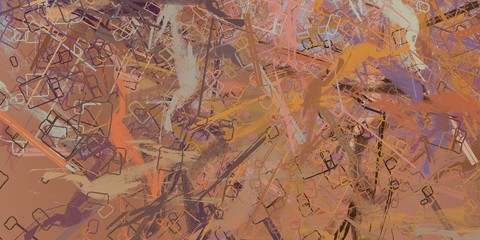 Canvas painting. Colorful background texture. 2d illustration. Texture backdrop.