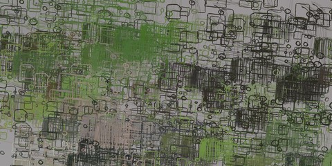 Handmade surreal abstract pattern. Modern artistic canvas. 2d illustration. Texture backdrop painting.