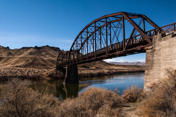 bridge over the river