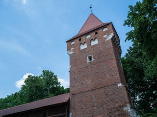 Landscape of the old town of Krakow, Poland.