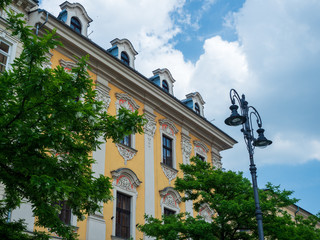 Landscape of the old town of Krakow, Poland.
