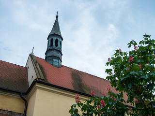 Obraz premium Landscape of the old town of Krakow, Poland.