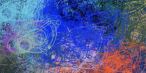 Retro style oil drawing. 2d illustration. Texture backdrop painting.