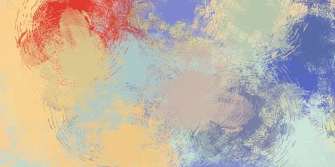 Retro style oil drawing. 2d illustration. Texture backdrop painting.