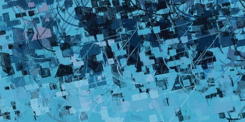 Art wallpaper. Digital canvas. 2d illustration. Texture backdrop painting.