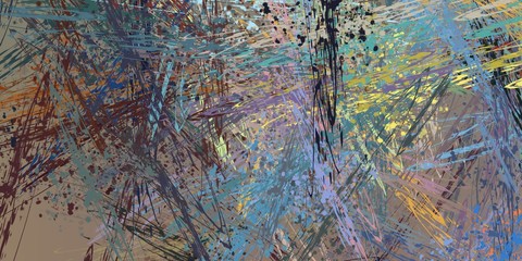 Canvas painting. Colorful background texture. 2d illustration. Texture backdrop. @@@