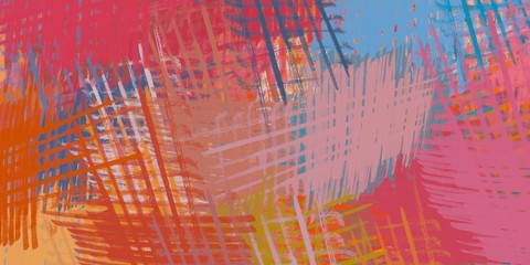 Art wallpaper. Digital canvas. 2d illustration. Texture backdrop painting.