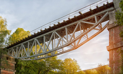 Fototapeta premium railroad bridge