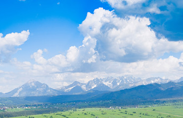 Fototapeta premium tatra mounains