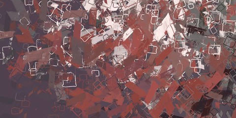 Handmade surreal abstract pattern. Modern artistic canvas. 2d illustration.