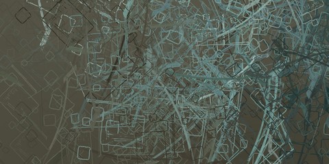 Handmade surreal abstract pattern. Modern artistic canvas. 2d illustration.