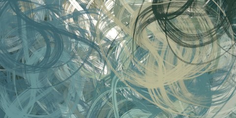 Vintage old fashion painting. 2d illustration.