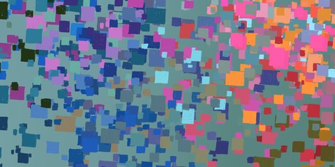 Vintage old fashion painting. 2d illustration.