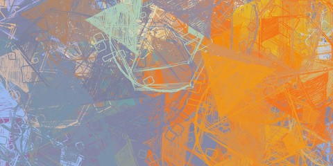 Brush painting. Artistic backdrop. Oil art. 2d illustration.