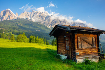 Dolomites in Evening Sun 2