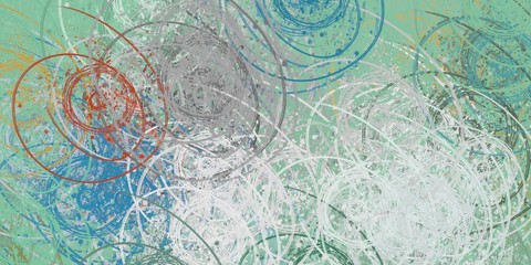 Brush painting. Artistic backdrop. Oil art. 2d illustration.