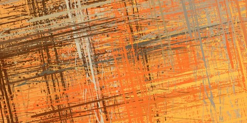 Modern art. Artistic brush. Oil painting. 2d illustration.