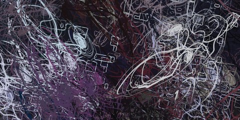 Modern art. Artistic brush. Oil painting. 2d illustration.